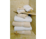 16" x 30" Oasis® White 5 lb. Hotel Hand Towel